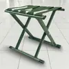 Taburete Mazar, Taburete de Pesca Plegable Conveniente, Banco Pequeño Portátil para Exteriores, Tubo de Acero Metálico Engrosado, Silla de Ocio Fuerte y Duradera