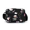 Bolsa transversal casual de grande capacidade com várias camadas, leve para viagens ao ar livre, pequena bolsa quadrada de tecido Oxford, bolsa de ombro elegante e versátil