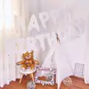Globos de Foil de Cumpleaños con Letras Impresas de Colores Versión Americana de 16 pulgadas Set de Globos para Decoración de Fiesta de Cumpleaños Infantil