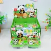 Lindo Set de Borradores de Dibujos Animados con Diseños Creativos, Accesorios de Caja de Borradores para Estudiantes, Borrado Limpio, Papelería Infantil
