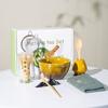 Juego de Té Matcha Estilo Japonés traje Cerámica de Cambio de Horno Baibenli Juego de Té Matcha Estilo Japonés traje Caja de Regalo de Té Estilo Japonés Juego Exclusivo