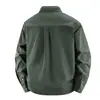 Chaqueta Lavada de Trabajo de Algodón para Hombre Cuello Camisero Abrigo Transfronterizo Top Versátil Ropa para Hombre Nueva Colección Primavera 2026