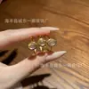 Venta al por mayor del fabricante Xiaohongshu Anillo de Jade de Espuma de Agua Natural con Incrustación de Plata S925, Diseño Fresco y Sencillo, Versátil y Favorecedor