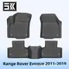 Adecuado para Range Rover Evoque 2011-2019 Alfombrilla de Piso y Alfombrilla de Maletero de Material 3D para Todo Clima Tpe