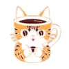 Colección de Broches Serie Gato de Dibujos Animados