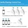 Tomada Inteligente WiFi Graffiti 16A20A com Medição de Eletricidade Controle Remoto por APP de Celular Plugue Europeu Plug