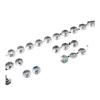 Cuentas acrílicas 30m piedra preciosa diy accesorios de joyería cortina de boda cristal decoración navideña cuentas colgantes