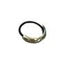 Anillo elástico para el cabello cóncavo-convexo de metal con personalidad y diseño de nicho, cuerda para el cabello geométrica de viento frío que combina con todo, cuerda para la cabeza con temperamento retro