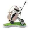 Porta bolígrafos para bolsa de golf, Diseño creativo de bolsa de golf, Almacenamiento conveniente, Estilo vertical, Estilo inclinado, Adorno de escritorio elegante