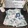 Conjunto de Chaleco Estilo Chino para Niños 2026 Verano Nuevo Algodón de Bambú Camiseta sin Mangas Conjunto Delgado de Dos Piezas para Niños