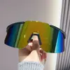 Óculos de Sol Ciclismo Transfronteiriço à Prova de Vento Óculos Coloridos para Bicicleta Anti-UV Óculos Esportivos para Montanhismo ao Ar Livre