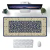 Alfombrilla de Ratón Personalizada Tamaño Grande Alfombrilla para Escritorio de Oficina Borde Engrosado Alfombrilla para Teclado Alfombrilla para Computadora de Aspecto Elegante
