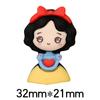 Boneca princesa dos desenhos animados faça você mesmo joias concha de celular creme cola grampo de cabelo copo de água papelaria sapato fivela resina acessórios atacado