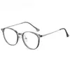 Nuevas Gafas Redondas con Filtro de Luz Azul para Mujer 8905 Montura de Gafas Tr90 Europea y Americana Montura Clásica Moderna de Marco Pequeño Montura para Gafas de Miopía