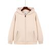 Outono e Inverno 470g Minnie Cotton Fashion drop shoulder hot cashmere zipper camisola com capuz masculina e feminina marca de moda solta casaco impressão