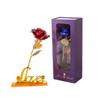 Caixa de Presente Janela Flip Folha de Ouro Rosa Dia das Mães Dia dos Namorados Presente Criativo Flor Artificial Comércio Exterior Atacado Pequeno Presente