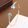 Dia das Mães Novo Pulseira Criativa Abridora Formato Cauda de Peixe Cravejada com Zircônia Pulseira Simples de Alto Padrão Exquisita Bestseller Transfronteiriço