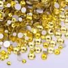 Strass de Tamanhos Mistos Ss3-Ss16 com Verso Plano para Capas de Celular, Strass de Vidro Cristal DIY para Arte de Unhas Criativa, Acessórios Decorativos Mistos