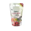 Bolsa Personalizada de 3L con Doble Fondo para Bebidas de Jugo, Bolsa de Papel de Aluminio para Puré de Jugo con Diseño Libre, Bolso Creativo con Válvula de Mariposa