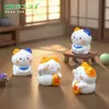 Paisaje en miniatura, linda figura de gato de la suerte estilo japonés, adorable decoración DIY, adorno colgante, accesorio para coche o escritorio