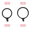 Luz LED de tela cheia 26cm para mesa, maquiagem, fotografia, iluminação ao vivo, dimerização com controle por fio, luz suave para fotografia