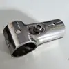 Conector de encaixe galvanizado de aço redondo 46 pontos 1 polegada, 20/25/28/32mm, duas vias, três vias, acessórios de encaixe sem solda