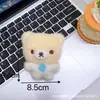 Lindo Colgante de Peluche Rilakkuma, Adorable Muñeco de Conejo Malvavisco, Llavero de Oso Pequeño, Colgante para Bolsa