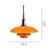 Luminária Pendente de Vidro Minimalista Italiana para Quarto, Simples Moderna para Sala de Estar, Sala de Jantar, Ilha de Bar, Design de Luz Decorativa