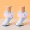 Calcetines para Niñas, Calcetines de Encaje Esponjosos de Doble Capa, Calcetines de Baile, Calcetines de Verano para Niñas, Calcetines para Baile Latino, Fabricante Transfronterizo al por Mayor