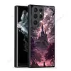 Funda de Teléfono Misteriosa Estilo Europeo y Americano de Alto Valor para Samsung S23Plus, Funda de Vidrio de Cobertura Total Cortada con Precisión para S25