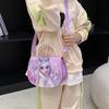 Al por mayor Nuevo Bolso de Hombro Infantil de Hielo y Nieve Caricatura Pequeña Princesa Bolso de Mano de Perlas Versión Coreana Lindo Versátil Cruzado Pequeño Bolso