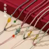 Cordão para Pingente, Cordão Trançado, Acessórios de Flor de Cera de Abelha, Cordão para Colar, Cordão para Suéter, Acessórios para Colar, Cordão Ajustável para Pendurar Pingente