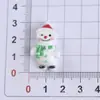 Novo Estilo - Série de Elementos de Natal Fofos Desenho Animado Brilhante Acessórios de Resina DIY Capa de Celular Presilha Adesivo para Copo d'Água