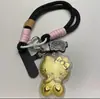 Pingente Chaveiro Corrente para Celular Bolsa Charme Hello Kitty Pony Desenho Animado Presente Pequeno Criativo Ouro Puro 999