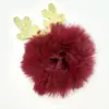 Lazos para el pelo de peluche navideños de venta caliente transfronterizos, diademas, cintas para la cabeza, accesorios para el pelo de astas de ciervo navideño, en stock al por mayor para peinado