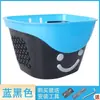 Cesta para carro infantil Cesta para bicicleta Cesta frontal para criança Cesta frontal para bicicleta de montanha Quadro de bicicleta Cesta de plástico Acessórios universais para bicicleta