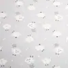 Capa para bolsa de roupas de algodão estampado, malha de algodão classe A para bebês, 300 peças, estampado, dupla face