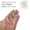 Accesorios de Venta Caliente Transfronterizos: Pinzas para Vestido de Mujer, Pinzas para Camisa, Pinzas para Cintura Delgada, Pinzas Ocultas para Ropa Interior, Juego de Hebillas de Anillo