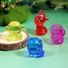 Seis Tipos de Juguetes de Plástico con Forma de Gema con Temática de Animales para Parques de Diversiones, Juguetes Educativos de Iluminación Infantil, Adornos de Bolsita Sorpresa