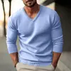 Ropa de punto para hombre de Europa y América, nueva para otoño e invierno, cuello en V, ajustada, fina, de manga larga, suéter para hombre, camisa base