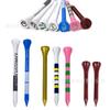 Uñas GOLF a Granel Color Madera Uñas de Madera GOLF Tee de Madera a Granel Cuatro Especificaciones Opcional Agujeros para Bolas de Tronco Agujas para Bolas