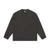 Ropa Mu Xi # Camiseta de manga larga con cuello Henry de un botón estilo americano para hombre, estilo otoño old money, top interior casual de lujo ligero