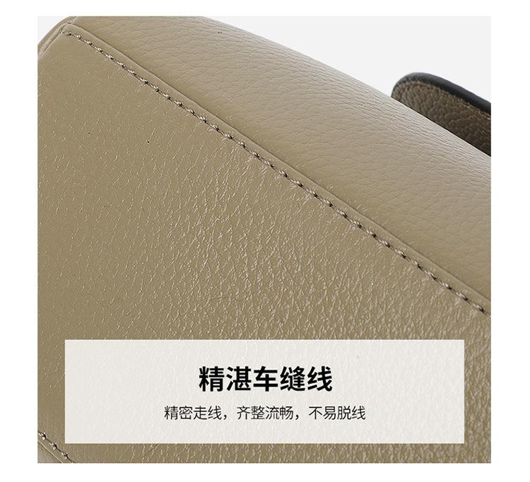 真皮女士背包