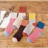 Calcetines de Invierno para Mujer hasta la Pantorrilla Estilo Coreano Espesados de Felpa para el Hogar Calcetines Cálidos Calcetas de Rizo Otoño e Invierno para Mujer