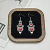 Temu Xiyin Pendientes Antiguos Populares de Plata Estilo Étnico Pendientes de Turquesa Accesorios de Flor Calada Venta al por Mayor Yiwu