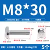 Parafuso em T de Aço Inoxidável 304 Parafuso para Ranhura de Molde Tipo T Parafuso de Placa de Pressão Tipo T M5M6M8M10M12