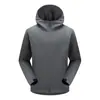 Chaqueta Softshell Suave con Capucha Nueva 2026 para Hombres y Mujeres, Abrigo para Deportes al Aire Libre y Senderismo, Chaqueta Softshell a Prueba de Viento con Forro de Forro Polar