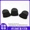 Brocha Plana para Huellas Dactilares al por Mayor, Apta para la Piel, Brocha para Rubor que no Suelta Pelo, Pelo de Fibra Sintética, Rubor en Polvo Suelto, Accesorios para Caja de Polvos, Fijación del Maquillaje