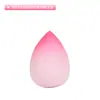 Esponja de Beleza Gradiente Que Não Absorve Pó, Macia e de Dupla Utilização para Aplicação Seca e Úmida, Ferramenta Esponja para Base de Maquiagem Profissional, Portátil