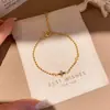 Galáxia Névoa Roxa~Pulseira com Pingente de Flor de Zircônia Gota d'Água Estilo Minimalista Coreano Ins Pulseira Joia de Luxo Leve de Alta Qualidade